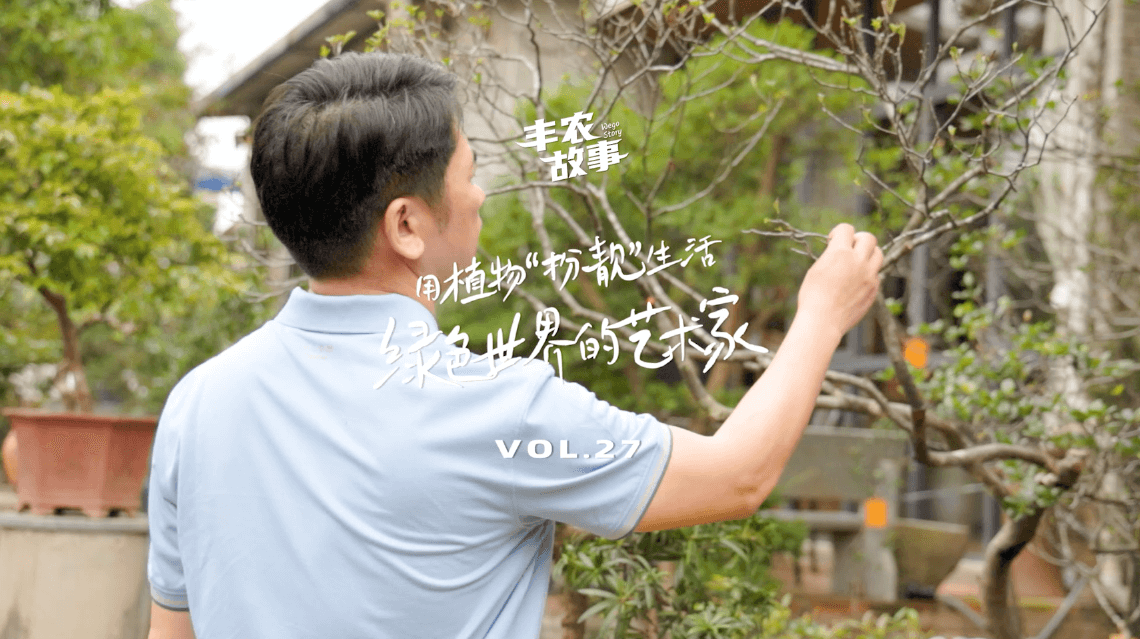 17年，他用一草一木去点亮了一个个家。